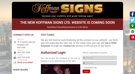 Re-Design Koffman desktop